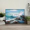 Sea Diamond Painting Kits for Adults-Diamond Art Kits for Adults,5D Diamond Painting Sea, DIY Full Drill Diamond Painting Beach Ocean Gem Art and Crafts 12x16 inch